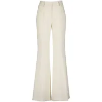 gabriela hearst pantalon rhein à plis marqués - blanc