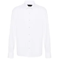rrd chemise à motif monogrammé en jacquard - blanc