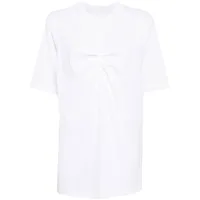jnby t-shirt à fronces - blanc