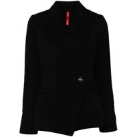 spanx perfect double-breasted blazer - noir