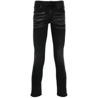 salvatore santoro washed skinny jeans - noir