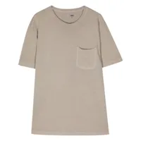 paige patch-pocket cotton t-shirt - tons neutres