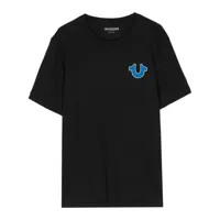 true religion t-shirt imprimé hs puff news - noir