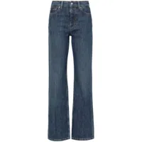 our legacy linear cut straight-leg jeans - bleu