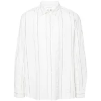 mfpen chemise rayée generous - blanc