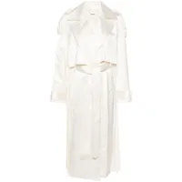 zimmermann panelled-design trench coat - tons neutres