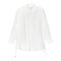 simkhai chemise à effet froissé - blanc