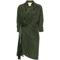 gauge81 robe courte miya - vert