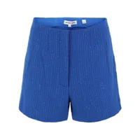 veronica beard jazmin tweed shorts - bleu