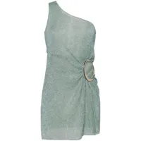 oséree robe courte lumière maxi-o - vert
