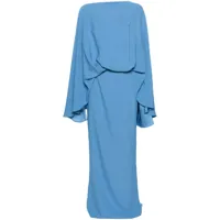 taller marmo robe longue eolia - bleu