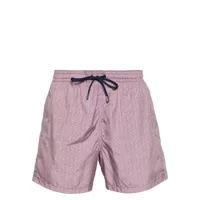canali graphic-print swim shorts - violet