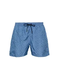 canali polka-dot print swim shorts - bleu
