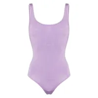 wolford seamless shimmering body - violet