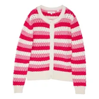 chinti & parker cardigan en maille - rose