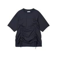 studio tomboy side-string cotton t-shirt - gris