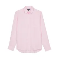 vilebrequin chemise caroon en lin biologique - rose