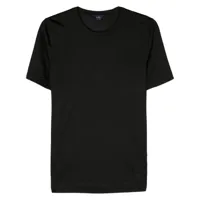 barba crew-neck silk t-shirt - noir