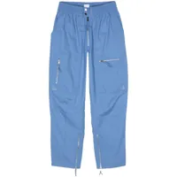 marant pantalon droit neil à poches cargo - bleu