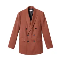a.l.c. declan double-breasted blazer - rouge