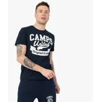 tee-shirt homme à manches courtes avec inscription – camps united