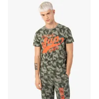 tee-shirt homme imprimé camouflage – camps united