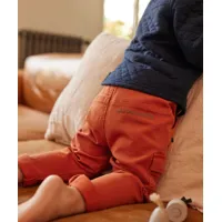 pantalon bébé garçon cargo avec ceinture chinée - lulucastagnette