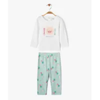 pyjama bébé 2 pièces en jersey imprimé fruits