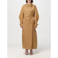 trench coat max mara woman color leather