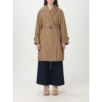 trench coat max mara the cube woman color brown