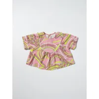 emilio pucci cropped top with graphic print