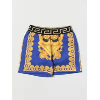 shorts young versace kids colour navy