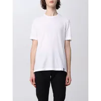t-shirt drumohr men colour white 1