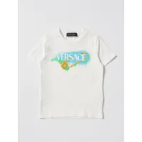 t-shirt young versace kids colour white 1