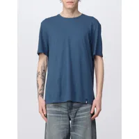 t-shirt drumohr men colour blue 1