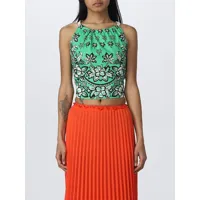 top red valentino woman colour green