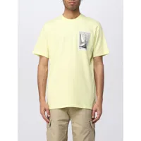 t-shirt edwin men colour yellow