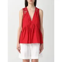 top twinset woman colour red