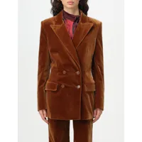 blazer alberta ferretti woman colour brown