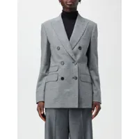 blazer max mara woman colour grey