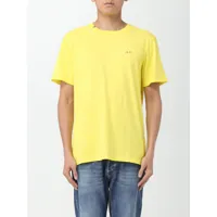t-shirt sun 68 men colour yellow