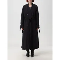trench coat uma wang woman colour black