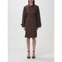 trench coat max mara the cube woman colour leather