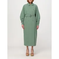trench coat max mara woman colour green