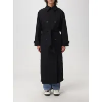trench coat a.p.c. woman colour black