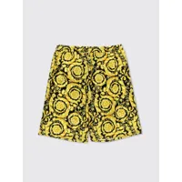 shorts young versace kids colour yellow