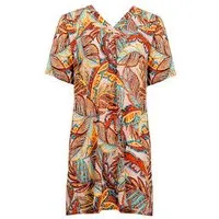 canat robe courte bunga beachwear