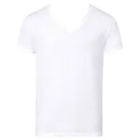 hanro t-shirt col v homme en coton cotton superior