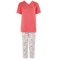 canat pyjama en coton azalée