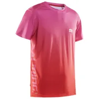 salming beam short sleeve t-shirt rouge,rose xl homme